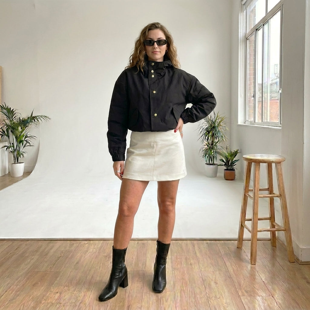 ASTRA | Bomber Minimal Hoodie
