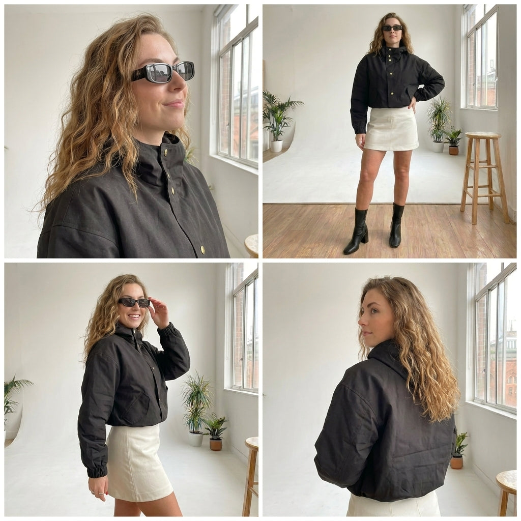 ASTRA | Bomber Minimal Hoodie